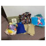 PLACE MATS, YARN, BACKPACK