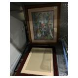 FRAMED MOCK PICTURE AND FRAME