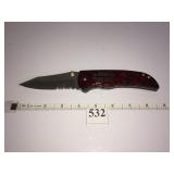 HUNTER 440 STAINLESS TAIWAN LOCKING BLADE KNIFE