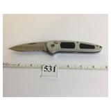 UNBRANDED FOLDING LOCKING BLADE KNIFE STAINLESS