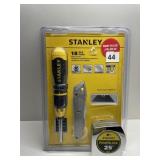 STANLEY TOOL SET 18 PC. W/ TAPE MEASURE
