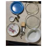 PIE PANS, BAKEWARE ETC.