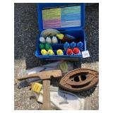 SOUTH BEND CLASSIC FISHING REEL, WATER TEST KIT,
