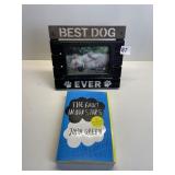BEST DOG EVER FRAME AND THE FAULT IN OUR STARS BY