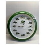 JOHN DEERE BATTERY OPERATED CLOCK
