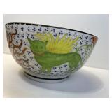 EARLY CHINESE BOWL # 1038 - HAIRLINE CRACK ON