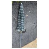 STRIPPED PATIO UMBRELLA