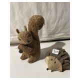 SQUIRREL AND PINECONE HEDGEHOG