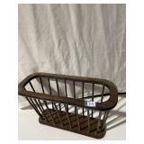 WOOD MAGAZINE HOLDER