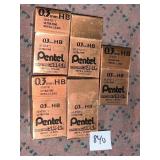 PENTEL SUPER 0.3 MM HP BOXES OF LEAD 5 TOTAL