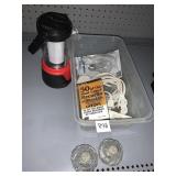 CRYSTAL S/PEPPER, EXTENSION CORD, LANTERN