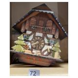 COO COO CLOCK W/ WEIGHTS SWISS MADE - MADE IN