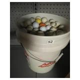 5 GALLON BUCKET OF GOLF BALLS