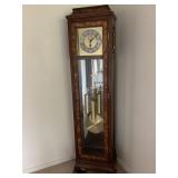 GRANDFATHER CLOCK 3 CHIMES - BEVELED GLASS DOOR