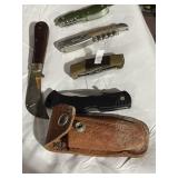 POCKET KNIVES, BLADE, KNIFE HOLDER