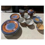 ORIENTAL CR/AND DISHES