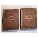 VOLUMES 1 & 2 OF VOYAGES AND TRAVELS, CO 1887,