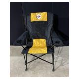 NFL STEELERS HIGH BACK OVERSIZE CAMPING CHAIR