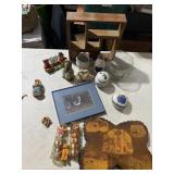 WATER PITCHER, MILK BOTTLE, HEART DISH