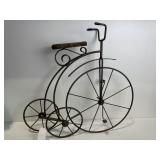 REPRODUCTION METAL BICYCLE 20" H X 22" W 3 WHEEL