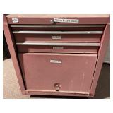 ROLLING TOOL CABINET W/ SOCKETS, ETC.