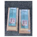 PAIR OF 9X20 WOOD SHUTTERS, NEW