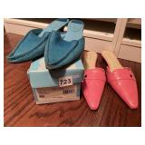 NEW NICOLE SHOES PINK PAIR LIGHT WEAR SZ. 10