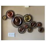 LARGE METAL WALL ACCENT