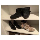 3 PAIRS OF SHOES INCL. 1 PAIR OF BOOTS