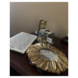 FRAME, 2 CANDLE HOLDER