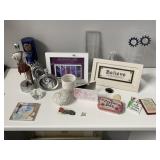 BELIEVE SIGN, FULL ARMOR MAN, PAPER WEIGHT ETC.