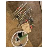 CHRISTMAS BALLS, CRAFT SUPPLIES