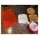 TRIVETS, DOLLIES, ROLLING PIN, VERSE, ETC.