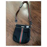 GUCCI PURSE W/ RED/GREEN STRAP
