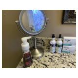 MAKE-UP MIRROR, DOVE, SOAP