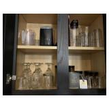 GLASS SET, NEW STEIN, ETC.