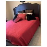 BED QUEEN HEADBOARD AND FRAME