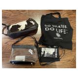 TOTES INCLUDING CLEAR AND A PURSE