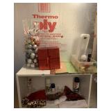 CHRISTMAS ORNAMENTS, GIFT BOX, GIFT BAGS, SANTA