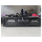 SPEAKERS ONKYO DUAL CASSETTE DECK TA-RW303