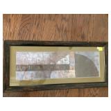 PRINTS 44" X 20" CHIP ON EDGE O F 1 FRAME