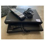 SAMSUNG BLUE RAY DVD PLAYERS, 1 REMOTE