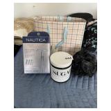 NAUTICA SAFETY FACIAL RAZORS AND SUGAR BODY BUFF