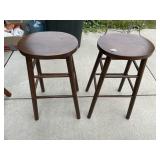 TWO BAR STOOLS