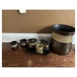 BATHROOM SET AND TRAY