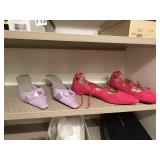 SZ. 9 LILAC AND TA-EVIE 9.5 SHOES