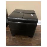OTTOMAN 16" H X 17" W X 17" D LIFT TOP