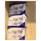 6 BUTTER WARMERS IN BOXES