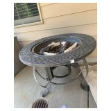 GAS FIREPLACE FREE STANDING W/ BOOKLET 19" H X