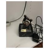 HOLDING HANDS 3 PEOPLE W/ LIGHT UP GLOBES